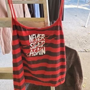 NIGHTMARE ON ELM STREET TANK TOP